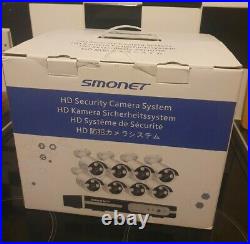 Smonet CCTV Security Camera System 16 Channel Surveillance 8 Cctv Camera system