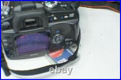 Sony A100 DSLR Digital Camera + Minolta AF 28-100mm & 75-300mm Lens Kit A Mount