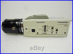 Sony DXC-190 ExwaveHAD Color Digital Video Camera with Telecentric 5.5mm Lens