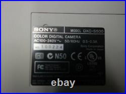 Sony DXC-S500 5 Megapixel Color Digital Camera with Control Unit