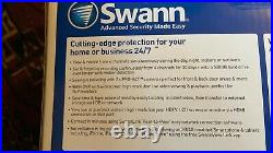 Swann 4 Channel Digital Video Recorder & 2 Cameras CCTV for Home Unboxed New