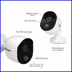 Swann CCTV Camera Kit DVR8-5580 8 Channel 2TB Ultra HD DVR 4 1080p Heat Sensing