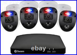 Swann CCTV Kit, 8 Channel 1080p Full HD 1TB HDD 8 4 Camera Kit