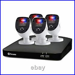 Swann CCTV Kit, 8 Channel 1080p Full HD 1TB HDD DVR-4680 with 4 x PRO-1080SL Enf