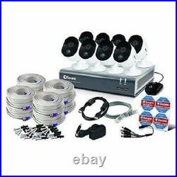Swann CCTV System, 8 Channel 1080p DVR with 8 x1080p Thermal Sensing Cameras 1TB