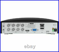 Swann DVR8 4680 8 Channel DVR 1TB HDD 4x 1080SL Enforcer Lights Cameras CCTV Kit