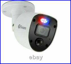 Swann DVR8 4680 8 Channel DVR 1TB HDD 4x 1080SL Enforcer Lights Cameras CCTV Kit