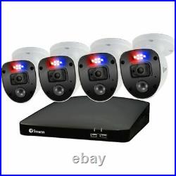 Swann Enforcer 4 Camera 8 Channel DVR Security System White