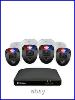 Swann Enforcer 8 Channel Full HD (1080p) 1TB DVR CCTV Security System 4 Camera