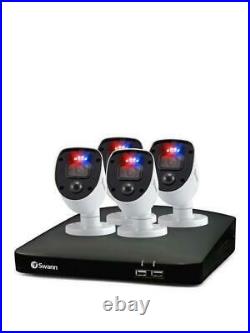 Swann Enforcer 8 Channel Full HD (1080p) 1TB DVR CCTV Security System 4 Camera
