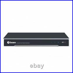 Swann NVR 8000 8 16 Channel 4K Ultra HD Network VR CCTV 4TB NHD-880 Bullet Cam