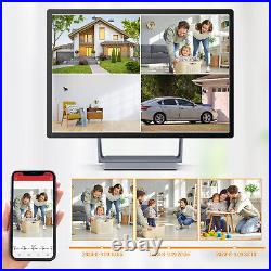 TMEZON CCTV 1080P DVR 4/8CH Outdoor Home Surveillance Security Camera System