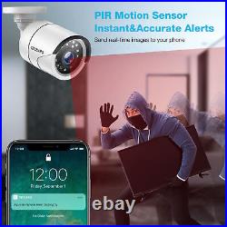 TOGUARD 1080P CCTV Home Security Camera System 5MP Lite DVR Outdoor Night Vision