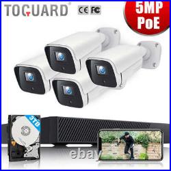 TOGUARD 5MP CCTV POE IP Camera Audio Night Vision 8CH NVR Home Security System