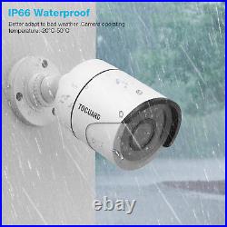 TOGUARD 8CH 5MP DVR Security Camera System CCTV Surveillance Camera Night Vision
