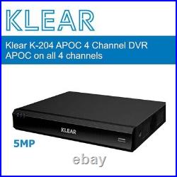 Technomate Klear K- 204 APOC 4 Channel DVR