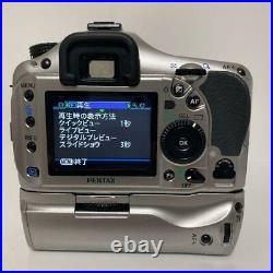 Used PENTAX K20D Titanium Color Premium Kit Digital Camera Only 1000 Rare