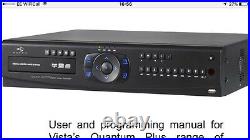 Vista Quantum Plus (h2.64) 16 Channel 2tb Home Or Business Security Camera Dvr