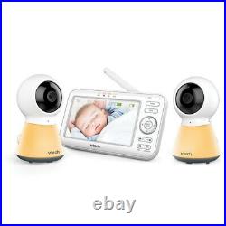 Vtech Full Colour Video & Audio Baby Monitor/Night Light/Thermometer with2 Cameras