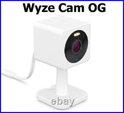 WYZE Cam OG + Telephoto + Stack Kit Security Camera Outdoor/Indoor Full HD WiFi
