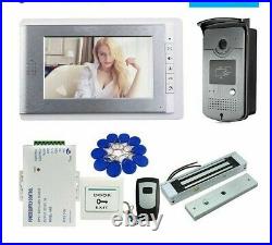 Waterproof Phone Video Doorbell Wired Connection White Panel CMOS Camera Sensors