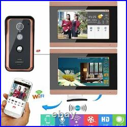 Wifi Video Doors Phone Intercom System Doorbell Wired Camera Hand-free Door Bell