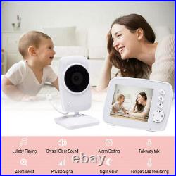 Wireless 3.2 INch Digital Color LCD Baby Monitor Camera Night Vision Audio Video