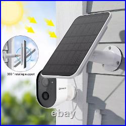 Wireless WIFI Solar Camera 2K HD Security System Outdoor CCTV Home Battery Cam