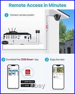 ZOSI 1080P CCTV Surveillance Camera System Kit with 2TB Hard Drive Home Outdoor