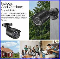 ZOSI 16CH CCTV Cameras 1080P 4TB Home Security System 3000TVL HDMI DVR Free App